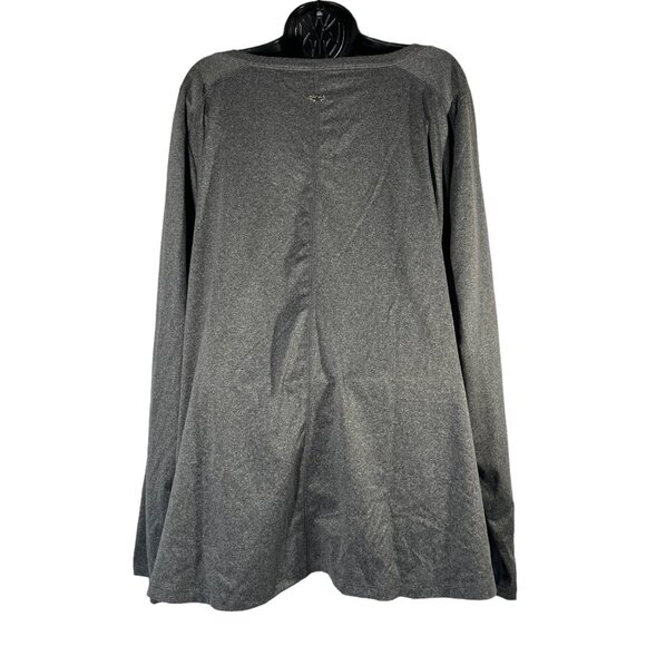 Tahari Sport Top Long Sleeve Tunic Athletic Shirt Side Knot Womens 3X TShirt - Picture 5 of 8